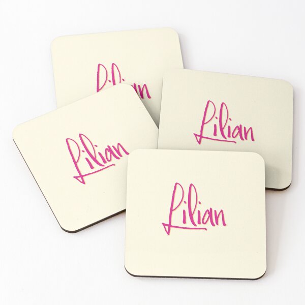Item preview, LILIAN personalized type design designed and sold by CharlottePlaceArt.
