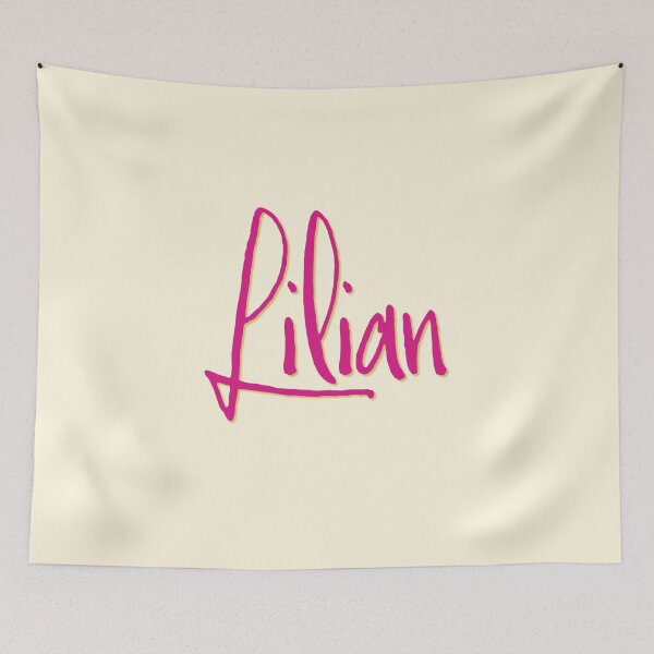 Item preview, LILIAN personalized type design designed and sold by CharlottePlaceArt.