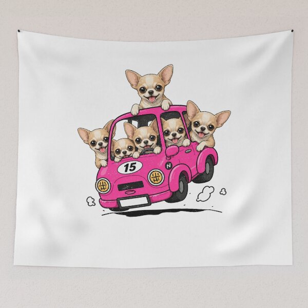Item preview, JOY RIDE - CHIHUAHUA | Pets and Dogs lovers for Men and Women t-shirt designed and sold by panchiTWO.
