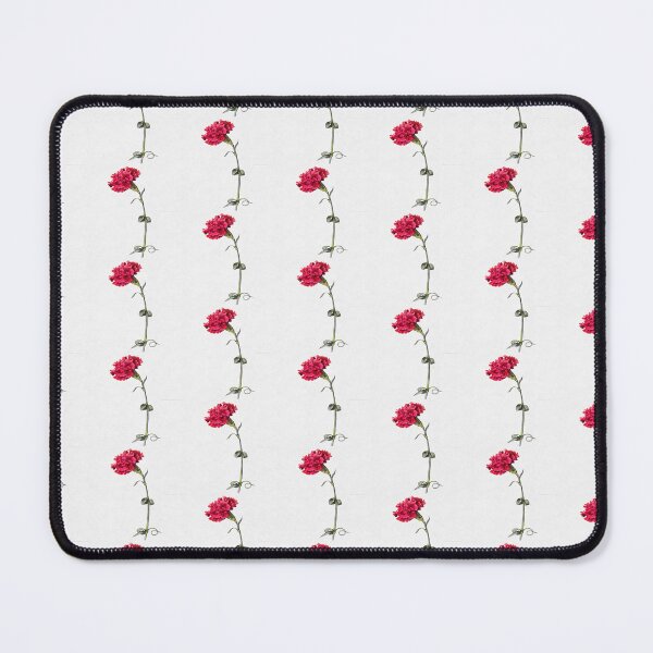 Item preview, Artistic Red Carnation Flower Botanical Art  designed and sold by taiche.