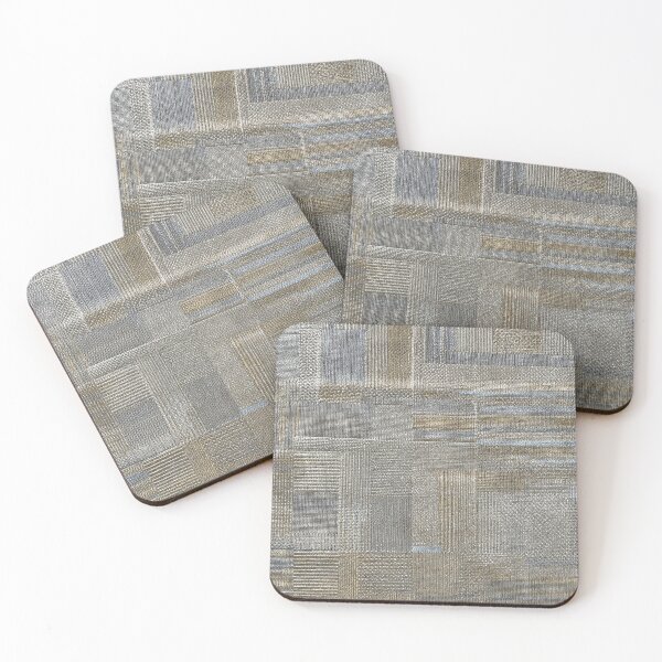 Item preview, Metallic Geometric Woven Textile Pattern designed and sold by frumixart.