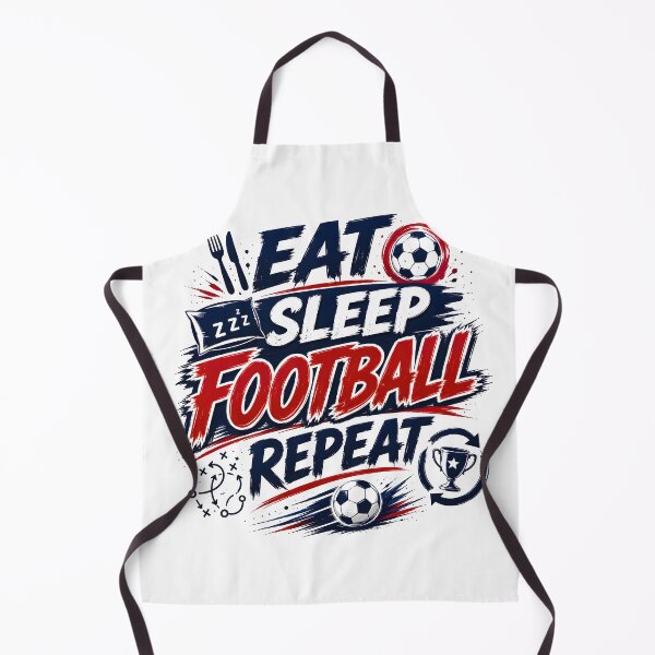 Item preview, Eat Sleep Football Repeat Shirt | Soccer Lover Gift | Football Fan Tee | FIFA 2026 Inspired Design designed and sold by TrueArtVibes.