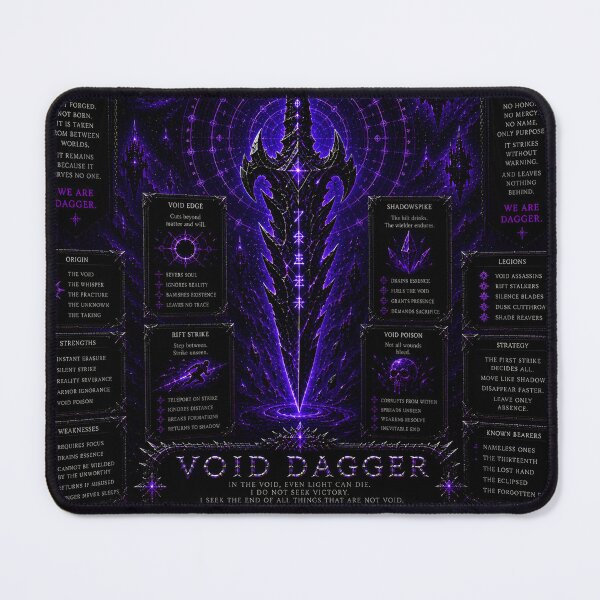 Item preview, Void Dagger (Series 9) - Cyberpunk Interstellar Tactical Cybernetic Weapon Mech Art designed and sold by RiteshCenter.