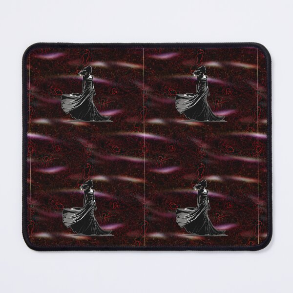 Item preview, Pattern - Dark Red Lava with Stunning Woman designed and sold by ZepoPublishing.