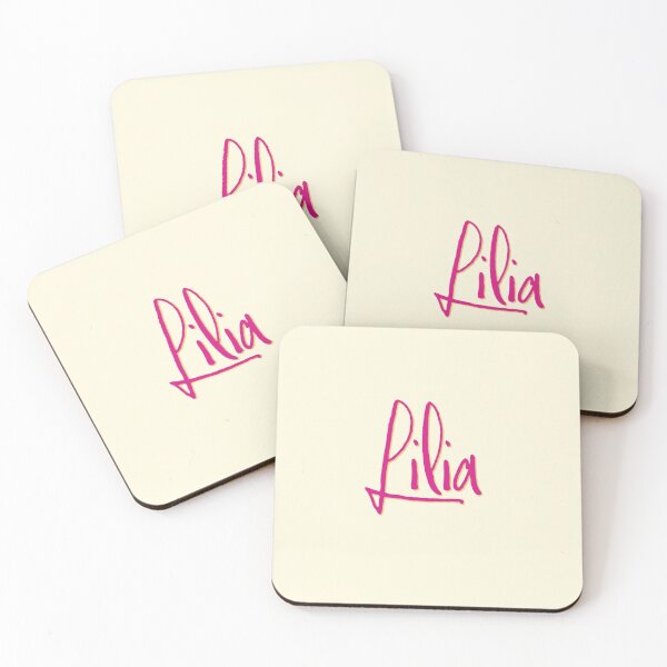 Item preview, LILIA personalized type design designed and sold by CharlottePlaceArt.