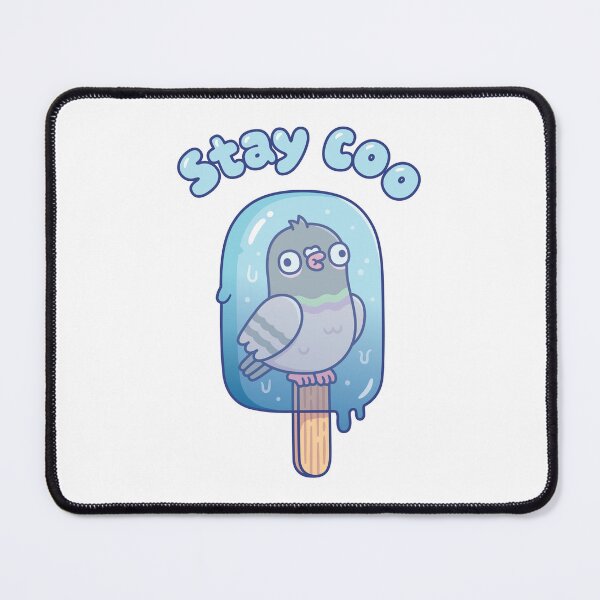 Item preview, Funny Pigeon Frozen In Ice Pop Stay Coo designed and sold by rustydoodle.