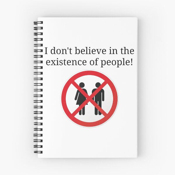 Item preview, I don't believe in the existence of people!_V2A designed and sold by ART-OF-ORION.
