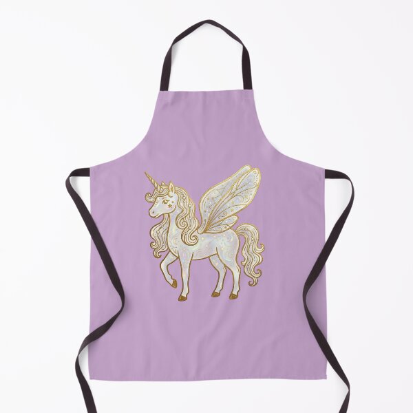 Item preview, Unicorn Art, Golden, Magical Illustration Decal - Girls, Iridescent Fairy, Golden Celestial Unicorn Pegasus Magic Graphic designed and sold by 21 Tulips.
