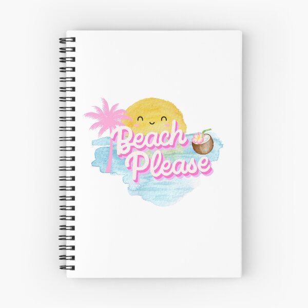 Item preview, beach please cutie beach pink girly kawaii graphic designed and sold by pasteldreams26.