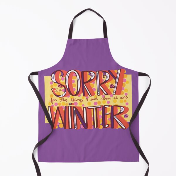 Item preview, Sorry Winter designed and sold by elephantfeathercreative.