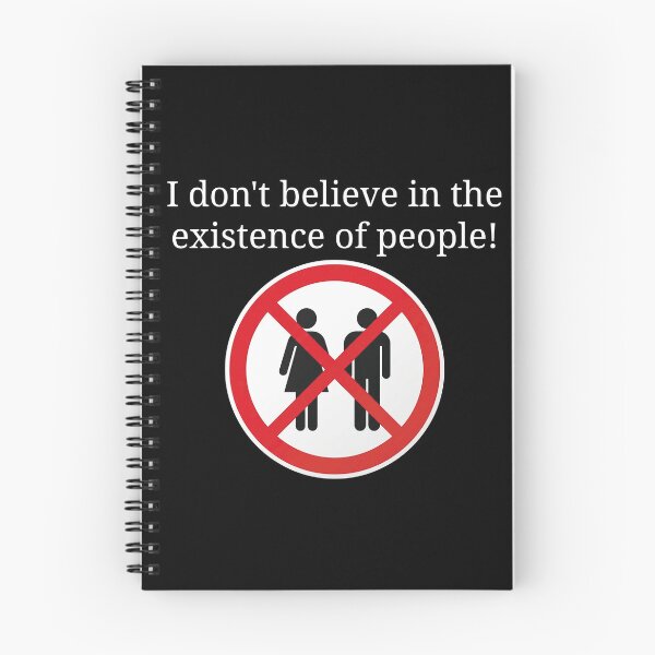 Item preview, I don't believe in the existence of people!_V2B designed and sold by ART-OF-ORION.