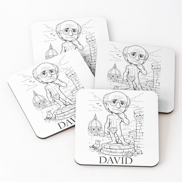 Item preview, David Larry Inspired Renaissance Art Funny T-Shirt | Florence Humor Tee designed and sold by ToastDesign.