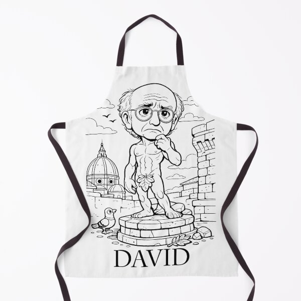Item preview, David Larry Inspired Renaissance Art Funny T-Shirt | Florence Humor Tee designed and sold by ToastDesign.