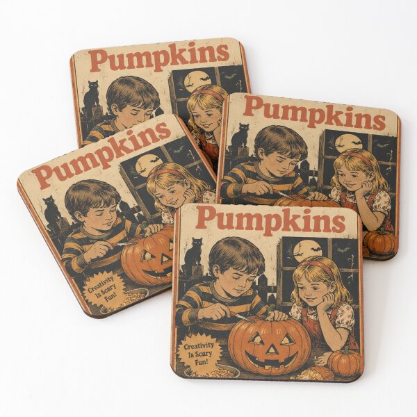 Item preview, lets carve pumpkins designed and sold by deanrandym.