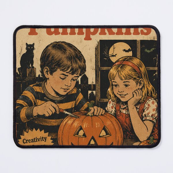 Item preview, lets carve pumpkins designed and sold by deanrandym.