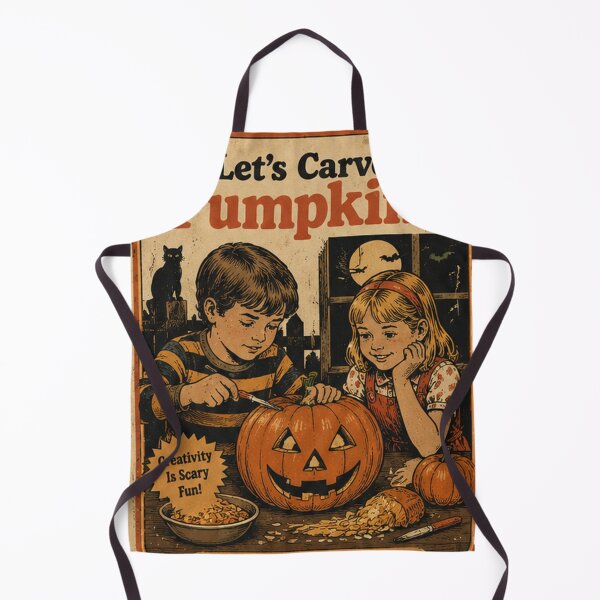 Item preview, lets carve pumpkins designed and sold by deanrandym.