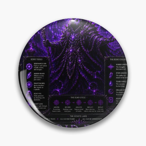 Item preview, Void Echo (Series 9) - Cyberpunk Interstellar Hypersonic Acoustic Resonance Core Mech Art designed and sold by RiteshCenter.