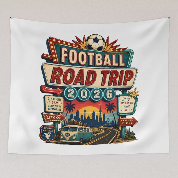 Item preview, Football Road Trip designed and sold by TrueArtVibes.