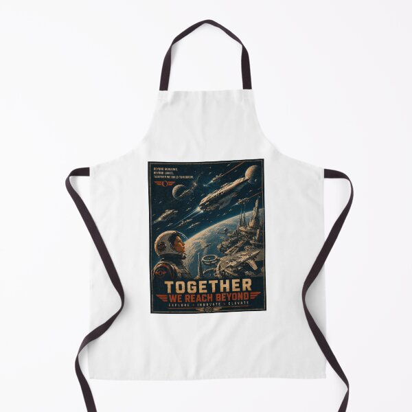 Item preview, Together We Reach Beyond – Vintage Sci-Fi Fleet designed and sold by Fleetwood1994.