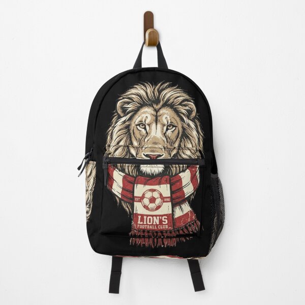 Item preview, Lion's Football Club Lion Scarf Fan — Retro Illustration Football designed and sold by David Mateo ArtWorks.