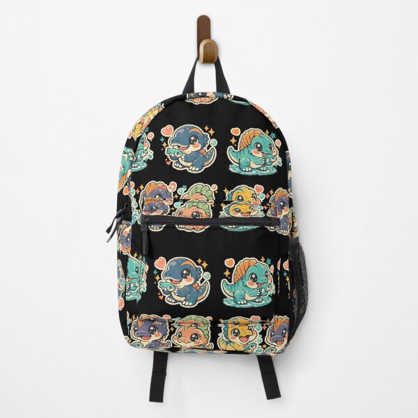 Item preview, Cute kawaii Spinosaurs and other dinosaurs - palaeontology lover designed and sold by DamioPolArt.