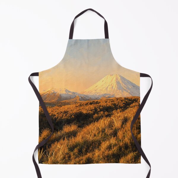 Item preview, Golden Ruapehu Glow | New Zealand Mountain  designed and sold by rigelcreation.