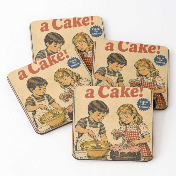 Item preview, lets bake a cake designed and sold by deanrandym.