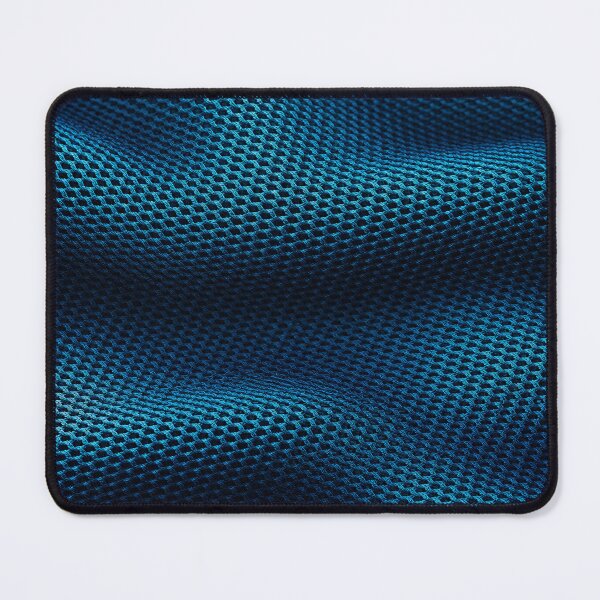Item preview, Electric Cyan Mesh Textile Pattern designed and sold by frumixart.