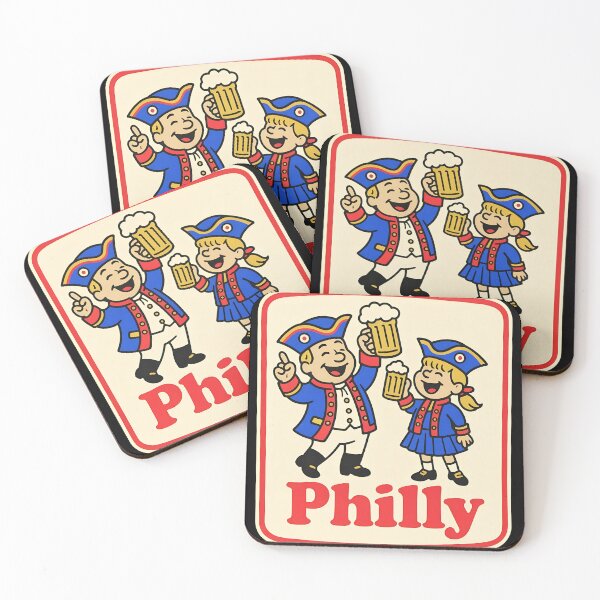 Item preview, Philly Town Pride Retro Beverage Graphic designed and sold by Noheqa.