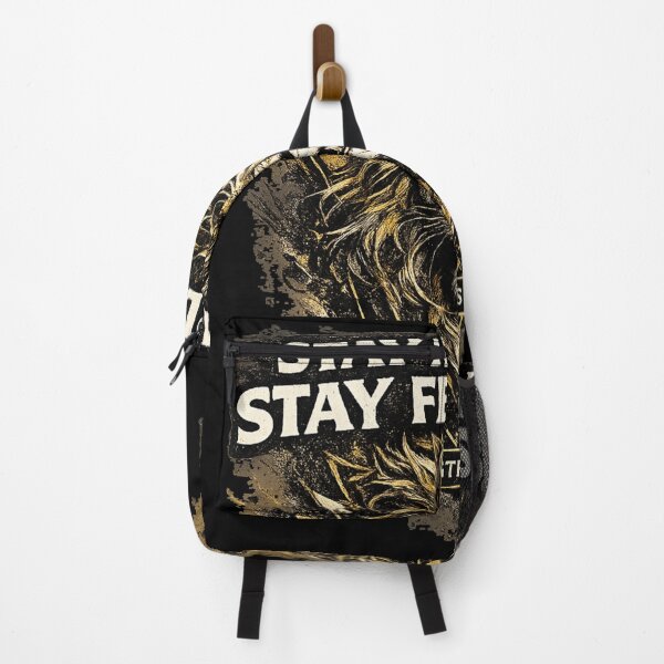 Item preview, Stay Hungry Stay Fearless Lion Motivational Design designed and sold by Arbazdeals.