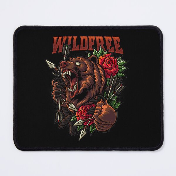 Item preview, WILD FREE THE BEAR designed and sold by Angoes25.