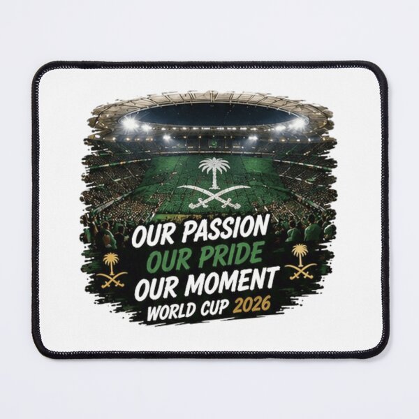 Item preview, Our Passion Our Pride Our Moment World CuP 2026 Saudia Arabia designed and sold by Pixanova.