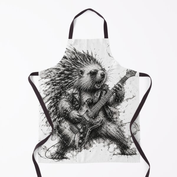 Item preview, **Punk Porcupine Guitar Shredder** designed and sold by Sci-fi-2901.