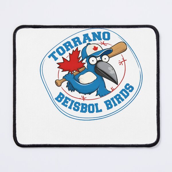 Item preview, Cartoon Bird Baseball Mascot Badge Graphic designed and sold by TokyoAyashi.