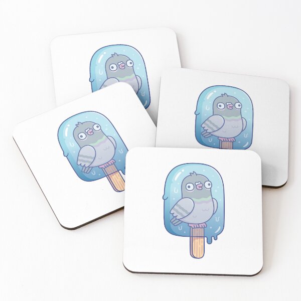 Item preview, Funny Pigeon Frozen In Ice Pop Summer Humor designed and sold by rustydoodle.