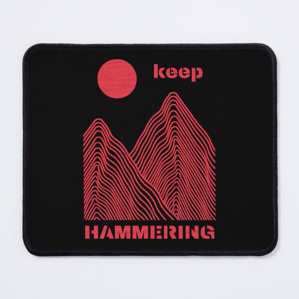 Item preview, Copy of Keep hammering - motivative gifts for sports people designed and sold by alczar.