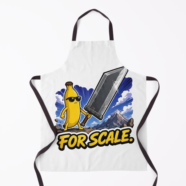 Item preview, For Scale Funny Giant Sword Banana Design designed and sold by MonkiFlipp.