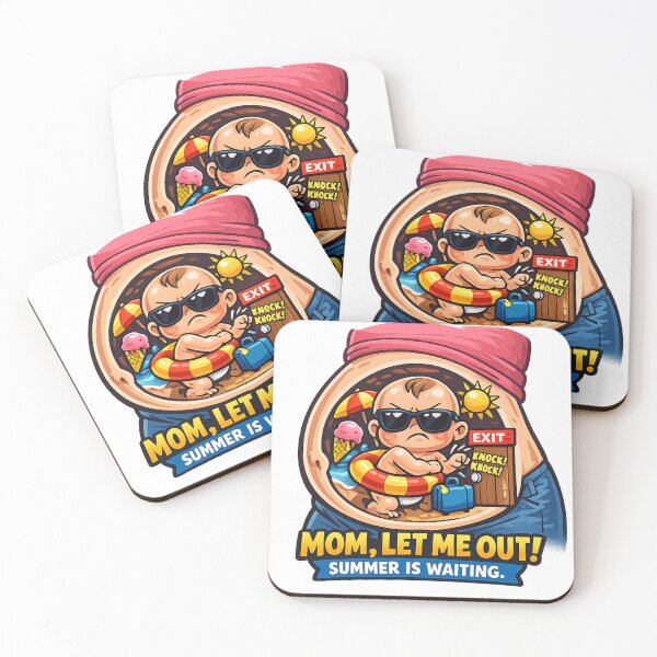 Item preview, Mom, Let Me Out! Summer Is Waiting – Funny Baby Summer Design designed and sold by missprint57.