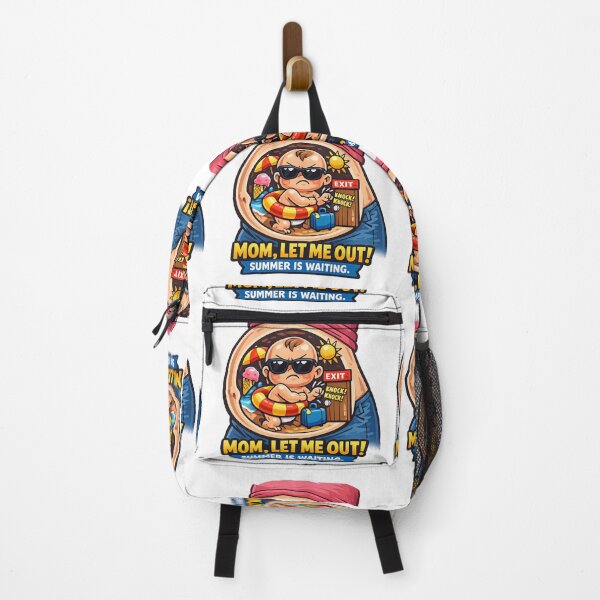 Item preview, Mom, Let Me Out! Summer Is Waiting – Funny Baby Summer Design designed and sold by missprint57.