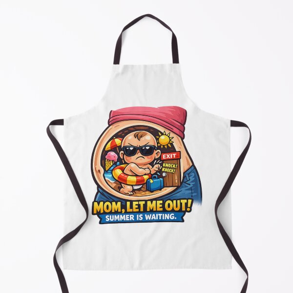 Item preview, Mom, Let Me Out! Summer Is Waiting – Funny Baby Summer Design designed and sold by missprint57.