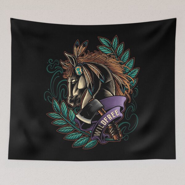 Item preview, WILD FREE THE HORSE designed and sold by Angoes25.