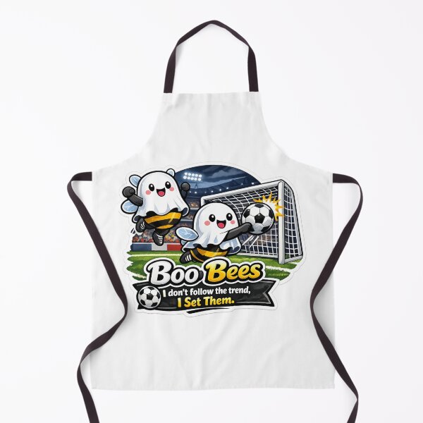Item preview, Cute Boo Bees Soccer Goalie - Ghost Bee Football Design ! Boo Bees Soccer Team - "I Set The Trend" Cute Ghost Bee ! Boo Bees Football Goalie Sticker designed and sold by Ulikedigital14.