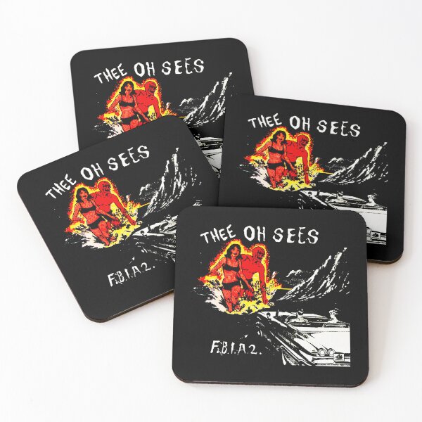 Item preview, Banda de siluetas de garage punk designed and sold by ShadeFall.