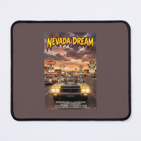 Item preview, ROAD MOVIE POSTER NEVADA DREAM 1970 designed and sold by VERYOLDROAD BY AXTON BROWNING .