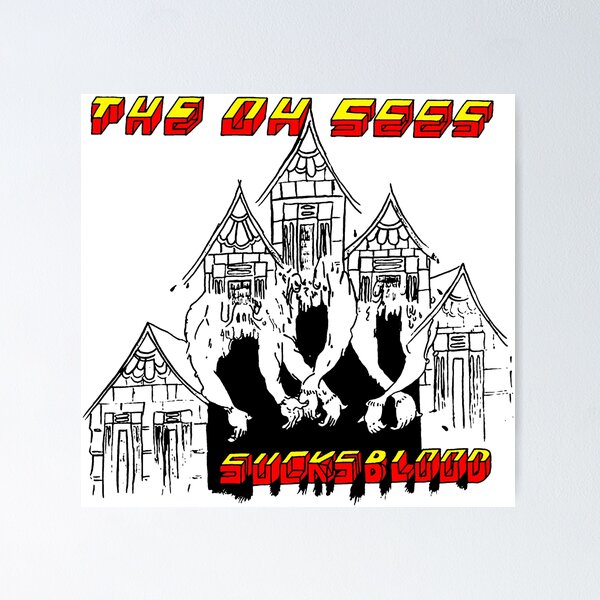 Item preview, Red Yellow Geometric Typography Garage Punk designed and sold by ShadeFall.