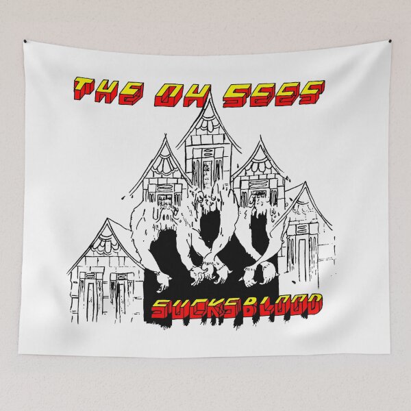 Item preview, Red Yellow Geometric Typography Garage Punk designed and sold by ShadeFall.