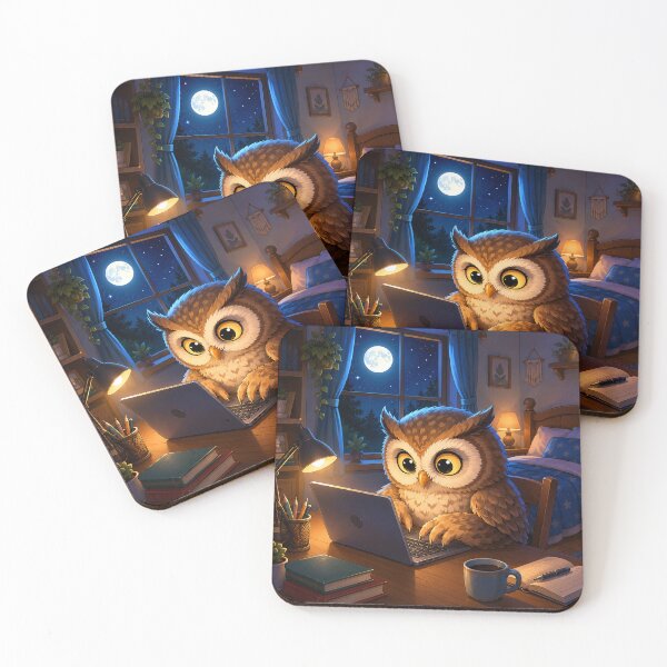 Item preview, Cute little owl designed and sold by FluffyGallery.