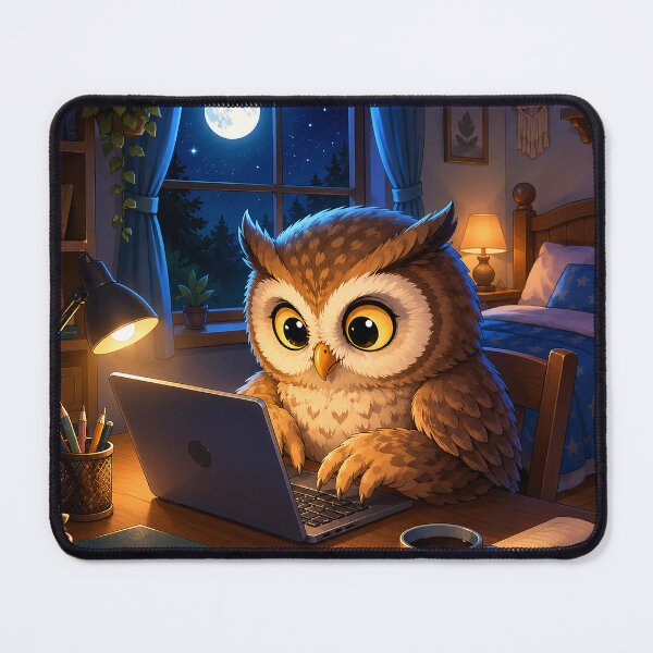 Item preview, Cute little owl designed and sold by FluffyGallery.