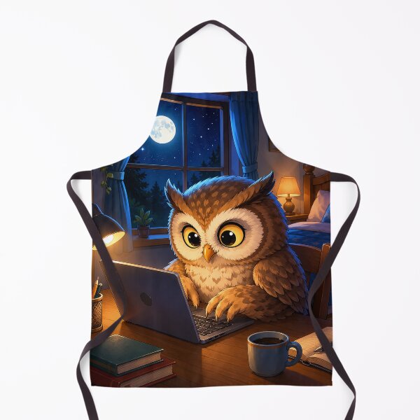 Item preview, Cute little owl designed and sold by FluffyGallery.