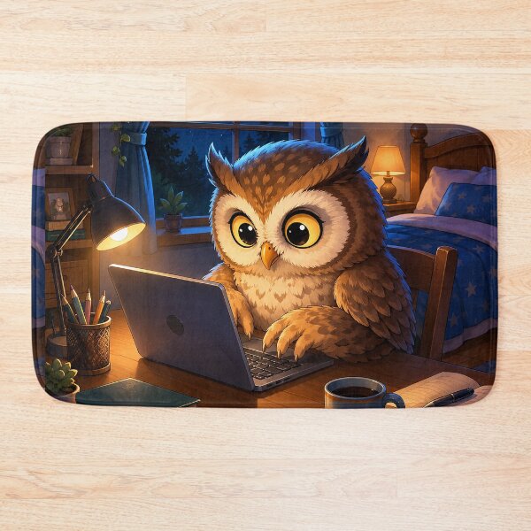 Item preview, Cute little owl designed and sold by FluffyGallery.